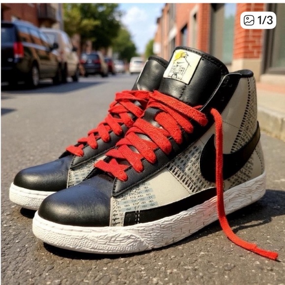 Nike Other - ⚡️RARE Vintage release men Nike Blazer High Premium SB Scantron men 7/woman 9